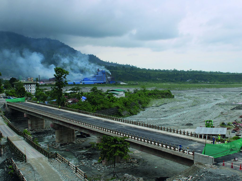 Bhalujhora Bridge on Pasakha Access Road